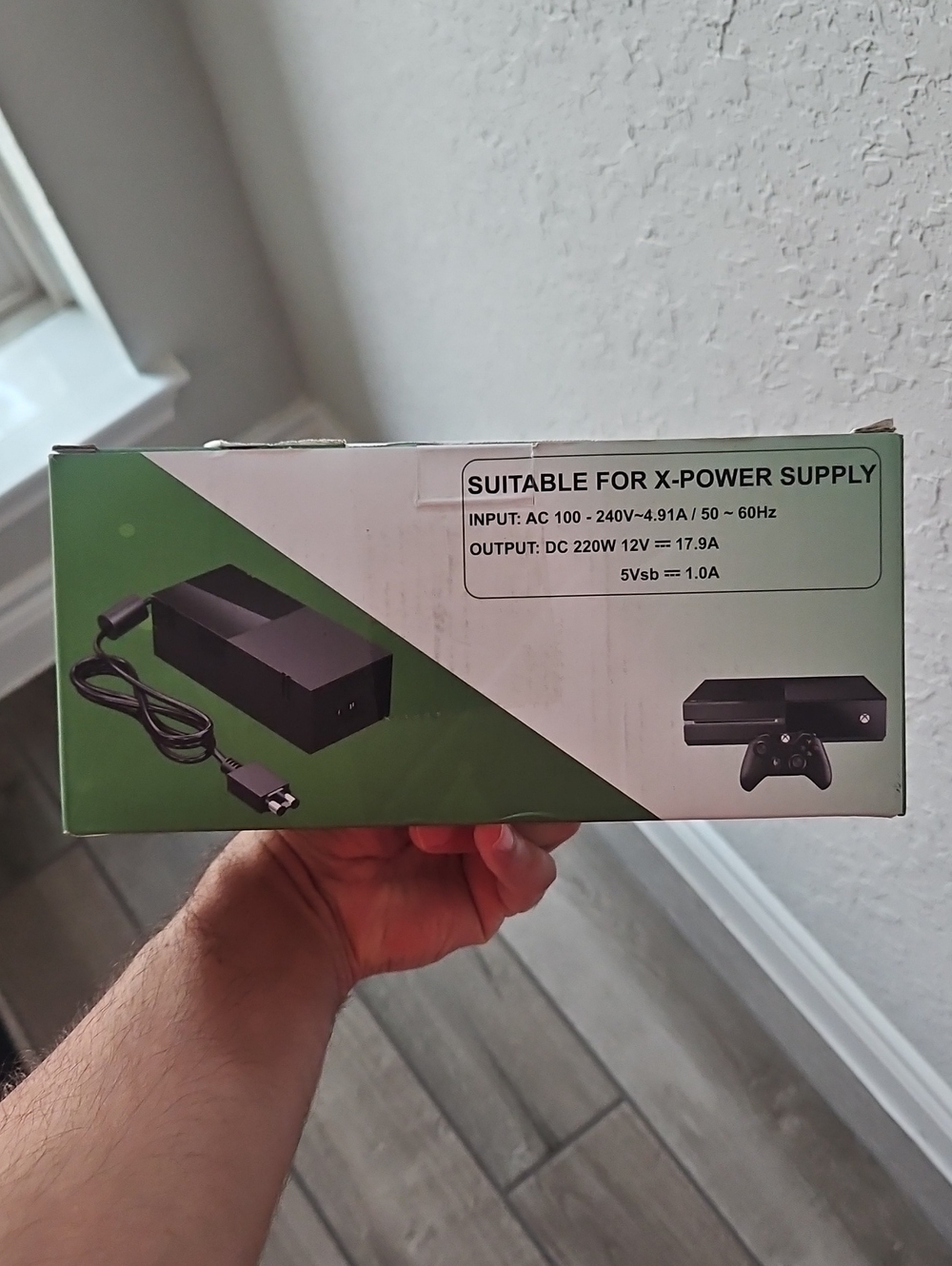 Replacement X-Power Supply Adapter for Xbox One - Black